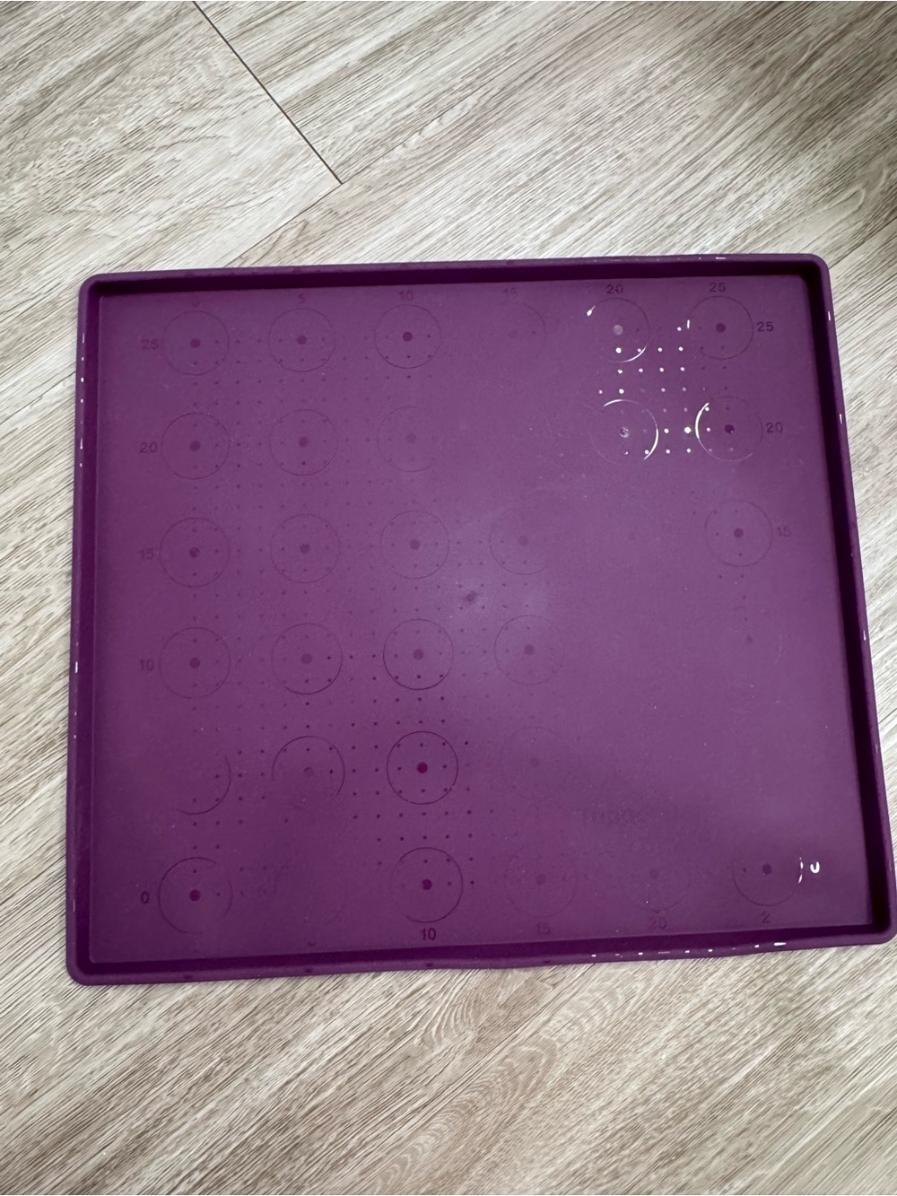 Tupperware Purple Silicone Baking Mat